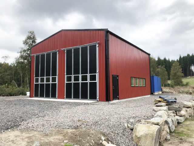 stålbyggnad lantbruk