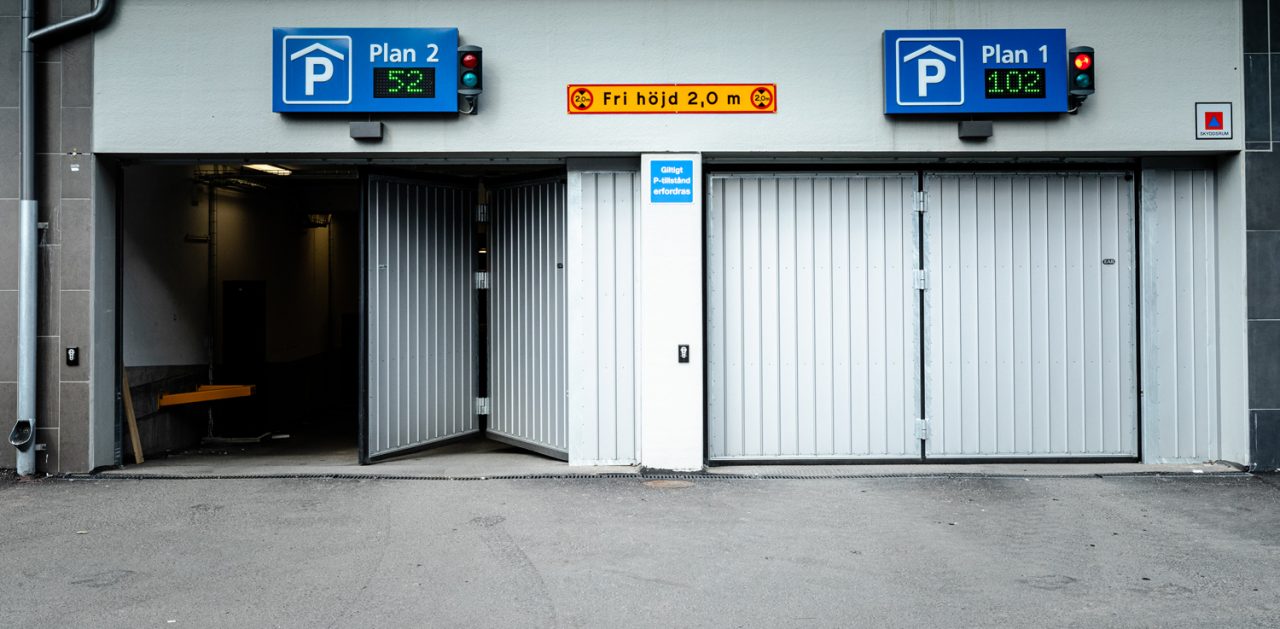 portar parkeringsgarage