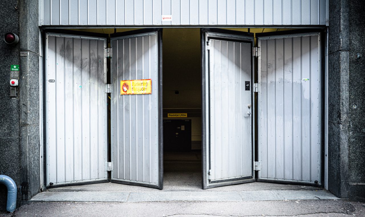 portar parkeringsgarage